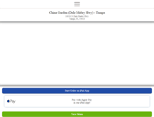 Tablet Screenshot of chinagardentampa.com